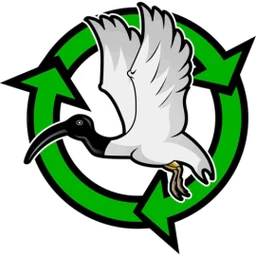 Bin Chicken Recycling logo